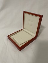 Unbranded Cherry Wood Jewelry Storage Box EMPTY- e000 - $189.81 MXN