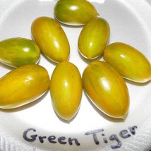 Green Tiger Tomato Seeds Gardening Easy Grow Usa Shipping - £7.28 GBP