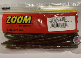 Zoom Original Trick Worm 6 1/2” Green Pumpkin - £5.42 GBP