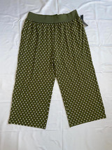 MSRP $60 Alfani Wide-Leg Pull-On Pants Green Size 2XL - £16.23 GBP