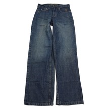 US Polo Assn Jeans Youth 14 26 x 30 Blue Denim Flare Long Boys Pants - $24.63