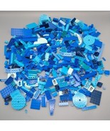 Brand New LEGO Bricks Parts and Pieces Bulk Lot Light And Dark Blue Over... - $16.82