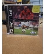 David Beckham Soccer Sony PlayStation 1, 2002 PS1 Black Label Complete U... - $261.50 MXN