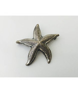 STARFISH Vintage Brooch Pin in Sterling Silver - BEAU STERLING - 1.5 inc... - $45.00