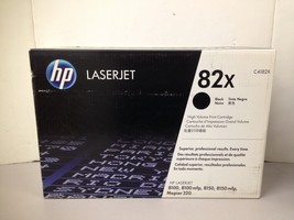 Genuine SEALED/NEW OEM HP 82X Black High Volume Print Cartridge C4182X - $48.37