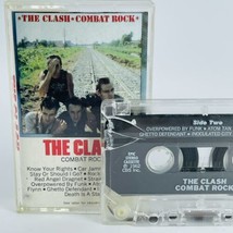 Read Notes! The Clash Combat Rock Cassette Tape 1982 Epic Records Punk Rock - £6.22 GBP