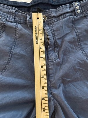 Style & Co Mid Rise Shorts Women's Size 18 Blue/navy Item image 5