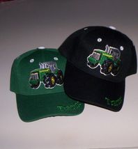Lot (12)Toddler Embroidered TRACTOR Hat Boys Girls Kids Green Black New!  - £28.77 GBP