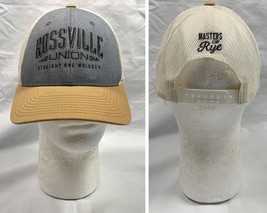 New Rossville Union Straight Masters of Rye Whiskey Snapback Baseball Ha... - £18.11 GBP