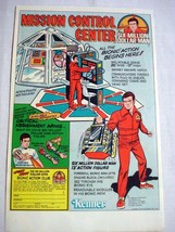 1976 Color Ad Six Million Dollar Man by Kenner Action Figure, Inflatable Dome - £7.23 GBP
