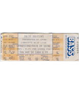 JULIO IGLESIAS Vintage 1984 Full Ticket Toronto CNE Grandstand Labatt&#39;s ... - $10.26 CAD