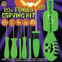 Pumpkin Pro Family Pumpkin Carving Kit, with Stencils - New in Package - $6.91