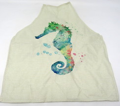 Seahorses Apron Linen Cotton Child Size Home Kitchen Cook Helper US Sell... - $22.76