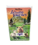 Walt Disney The Incredible Journey Family Classic White Clamshell VHS Tape - $9.89