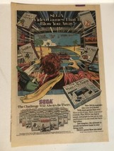 1985 Sega Rambo Vintage Print Ad Advertisement Video Game pa21 - £11.67 GBP