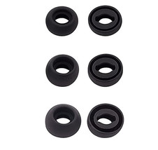 Fit in Case Silicone Eartips for Galaxy Buds Pro SM-R190, S/M/L 3 Pairs (Black) - £10.17 GBP