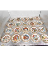 Franklin mint porcelain plate collection The Best Loved Fairy Tales 48 set - $246.51