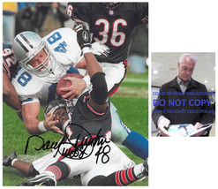 Daryl Johnston Signed Dallas Cowboys Football 8x10 Photo proof COA autographed, - £63.11 GBP