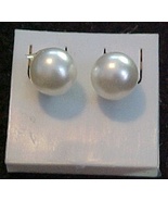 Pearl Earring Pierced Ears - $3.90