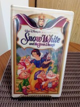 Walt Disney&#39;s  MasterPiece  Snow White and the Seven Dwarfs VHS#1524 Video - £22.10 GBP