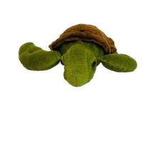 Aurora Destination Nation Turtle Plush Pillow Tortoise Stuffed Animal 13&quot; - £8.77 GBP