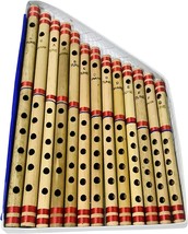 Krishna Flute Birthday Gift Mens Women Kids Bamboo Bansuri Flute Set Multiple - £126.50 GBP