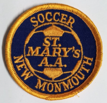St Marys AA New Monmouth Middletown NJ Soccer Embroidered Souvenir Tradi... - £6.37 GBP