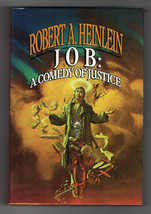 Heinlein Job A Comedy Of Justice First Edition Fine Hardcover Dj Science Fiction - £14.15 GBP