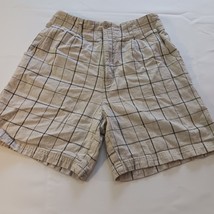 White Stag High Rise Women’s White &amp; Black Cotton Shorts Pants Size 4 - $11.77