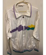 Fila Sport Jacket Tracktop Tennis Vintage 80s Casual Size  XL - $78.21
