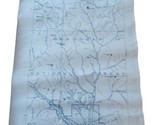 1943 Mazama Quadrangle Washington Army Corps Progressive Military Map - £28.79 GBP