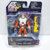 Disney Pixar Buzz Lightyear Action Figure XL-15 Orange Space Suit NEW Mattel - £17.34 GBP