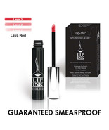 LIP INK Organic Vegan  Smearproof Trial Lip Kits - Lava Red - £14.69 GBP