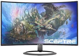 Sceptre Curved Gaming 32" 1080p LED Monitor up to 185Hz 165Hz 144Hz 1920... - $322.41