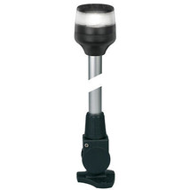 Hella Marine NaviLED 360 Compact All Round Lamp - 2nm - 24&quot; Fold Down Base - Bla - £116.12 GBP