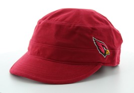 OTS Arizona Cardinals Hat, NFL Womens Shipmate Cap with Logo, Adjustable - £19.04 GBP