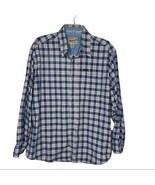 Woolrich Plaid Mens Long Sleeve Shirt Sz XL - £15.48 GBP
