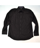 Torrente Couture Black Slim Fit LS Button Dress Shirt 45 - 46 - $69.30