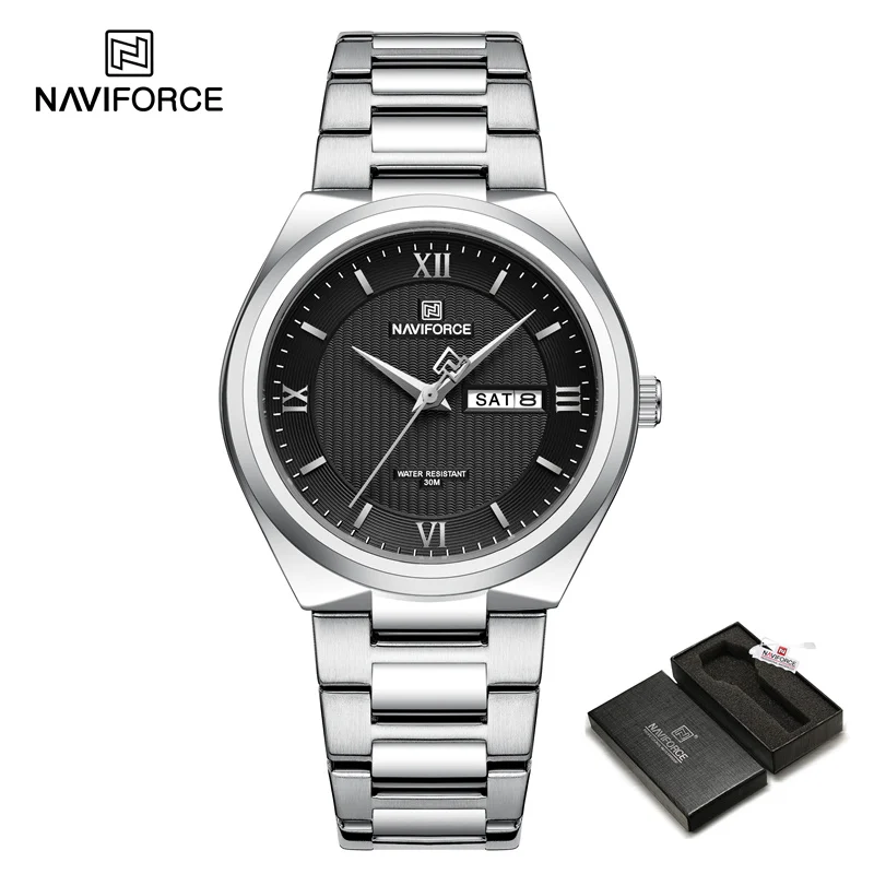    Luxury Men&#39;s Wristwatches Waterproof Date Week Male Watches Stainless Steel Q - £29.90 GBP