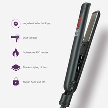 MHU Professional Negative Ion Hair Straightener, Ceramic Flat Iron (NEW) - £31.96 GBP