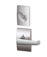 Schlage Residential Lever Lock  Strike Satin Chrome Finish F59ela626cen ... - $533.86 MXN