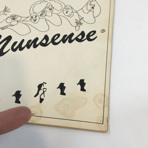 Playbill Du Spectacle Broadway Nunsense (1986) - Sheridan Square Playhouse / Circle Rep Theatre NYC