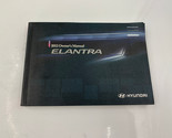 2012 Hyundai Elantra Owners Manual Handbook OEM G03B20019 - $35.99