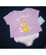 GIRLS 6-9 MONTHS - Disney - Winnie the Pooh &amp; Piglet Hello Butterfly DIA... - $9.00