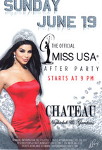 The Official Miss USA After Party @ CHATEAU Las Vegas Promo Card - $2.95