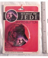 Star Wars Return of the Jedi 1983 Darth Vader Luke Skywalker Pin Back Ba... - £15.62 GBP
