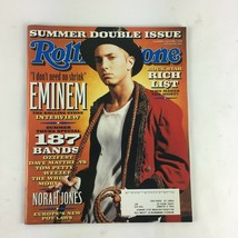 July 2002 Rolling Stone Magazine Eminem 187 Bands Norah Jones Ozzfest Tom Petty - £11.98 GBP