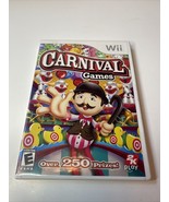 Nintendo Wii - CARNIVAL GAMES - Family Fun 25+ Games Alley Ball 4 Player... - £6.75 GBP
