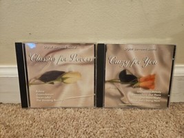 Lot of 2 Intersound Love CDs: Classics for Lovers, Crazy for You - £7.22 GBP