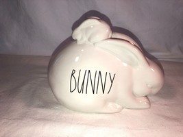 Rae Dunn Bunny Figurine Magenta 189 China or Ceramic Mint - £11.98 GBP